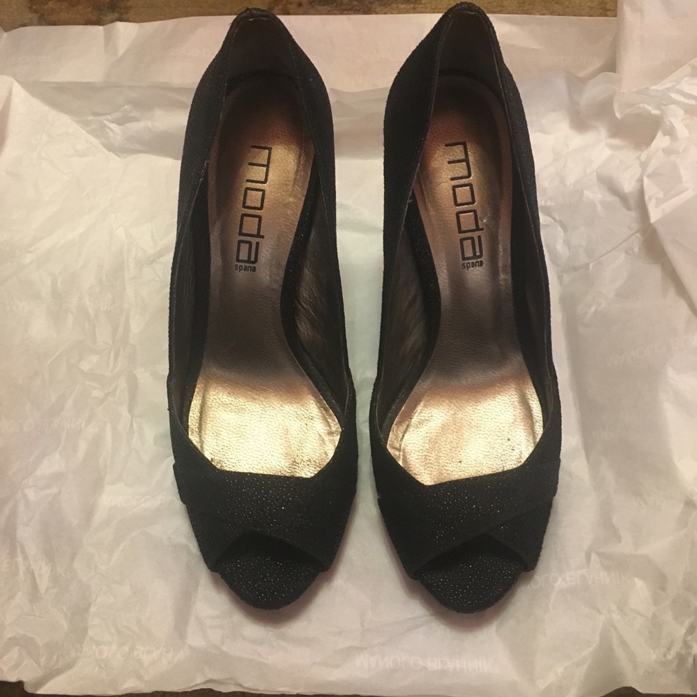 Moda Spana Black Heels 👠